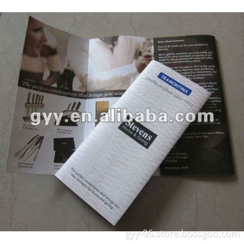 Knife booklet/leaflet/brochure printing 2012